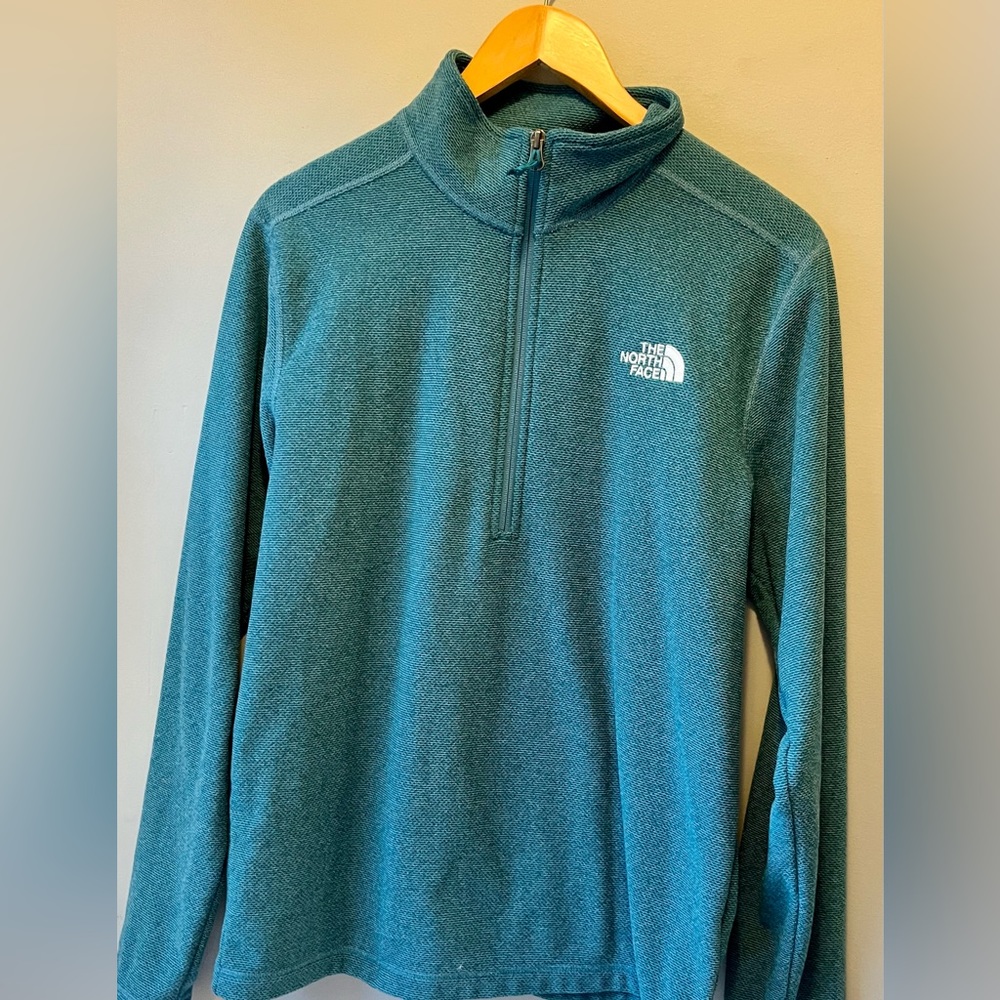 The North Face 1/4 zip sport fleece pullover mens size medium
